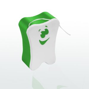pzs-pocket-zahnseide-friendly-zahnform-zahnarztpraxis-zahnarzt-einfarbig-bedruckt-gruen