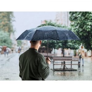 Regenschirm-Schirm-bedruckt-Knirps-geschlossen-in-Verwendung-Patientengeschenk-Präsent-Praxis-Zahnarzt-Give-Away-einfarbig