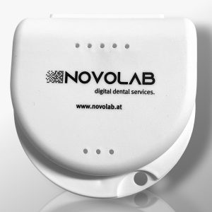 G43 Schienendose Spangendose Aligner Knirscherschienen Dose glänzend weiß_1_mit Logo